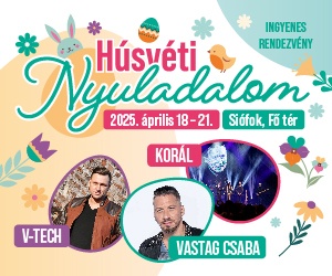 Siófok Fő terén mindenkit vár az év első nagy fesztiválja a Húsvéti Nyuladalom!