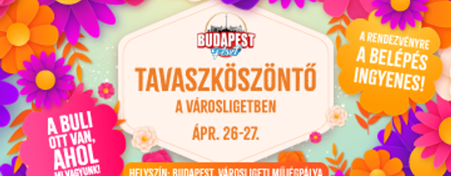 Tavaszköszöntő családi buli a budapesti Városligeti Műjégpályán!