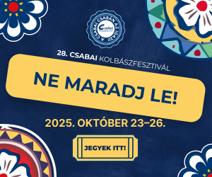 Csabai Kolbászfesztivál 2025. október 23-26. Vasárnap: családi nap