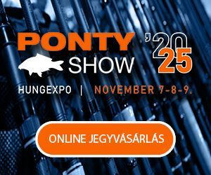 Pontyshow 2025. november 7-9. Magyarország egyik legnagyobb horgászkiállítása