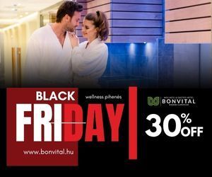 Black Friday akció -30% kedvezmény, Hévíz Bonvital Gastro & Wellness Hotel