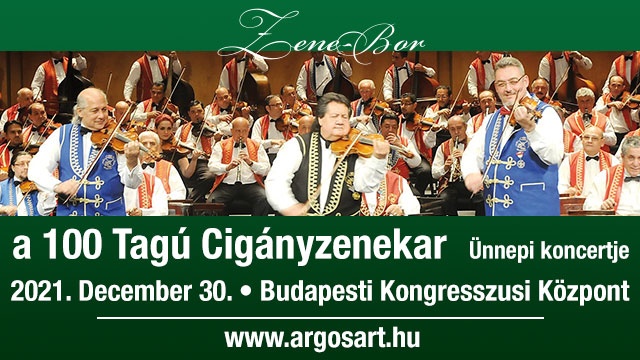 „ZENE-BOR” A 100 Tagú Cigányzenekar Évadzáró Koncertje