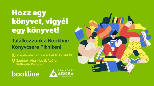 Hozz egy könyvet, vigyél egy könyvet!  Találkozzunk a Bookline Könyvcsere Pikniken!