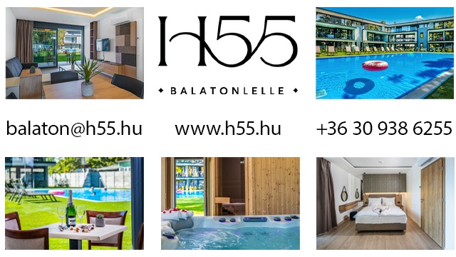 Luxus apartmanok a Balatonnál wellness részleggel, hatalmas saját terasszal!