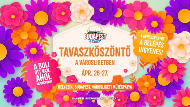 Tavaszköszöntő családi buli a budapesti Városligeti Műjégpályán!