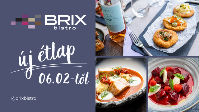 Új étlap a hévízi Brix Bistroban