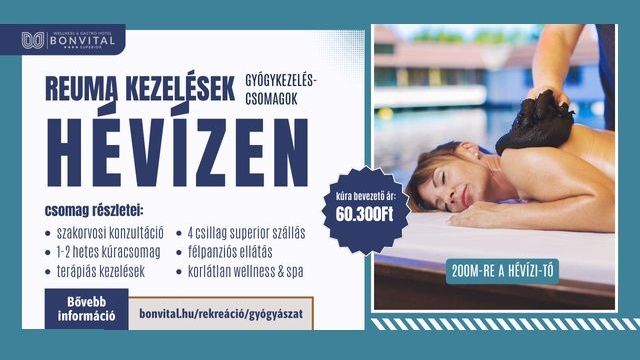Reuma kezelések Hévízen