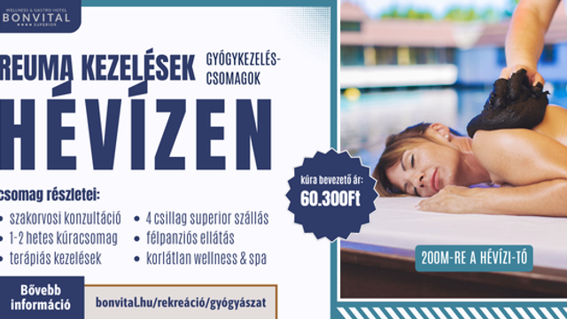 Reuma kezelések Hévízen