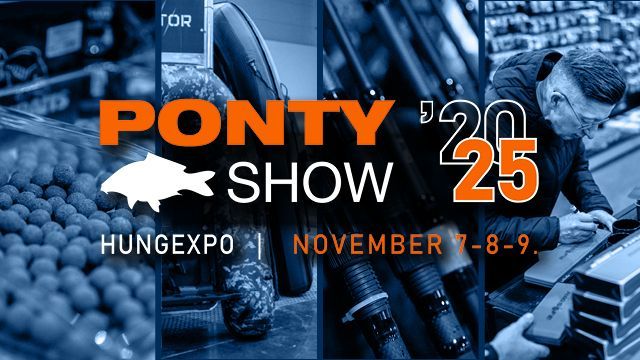 Pontyshow 2025. november 7-9. Magyarország egyik legnagyobb horgászkiállítása