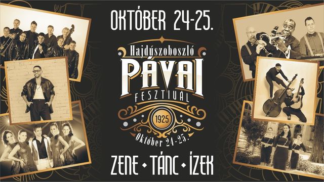 Pávai Fesztivál 2025. október 24-25. Hajdúszoboszló