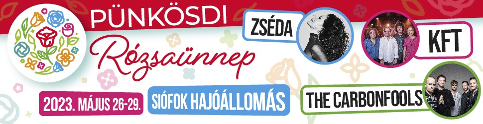 Idén is szuper programokkal vár Titeket Siófok pünkösdkor!