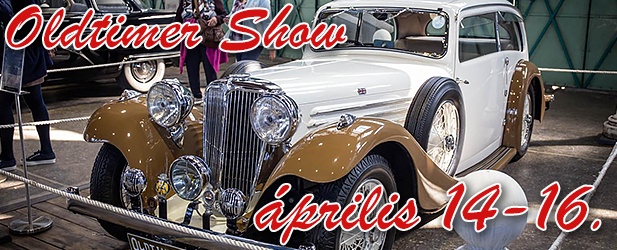 XVIII. Oldtimer Show 2023. április 14-16. Budapest
