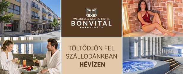 Wellness pihenés Hévíz felnőttbarát szállodájában  - BONVITAL WELLNESS & GASTRO HOTEL