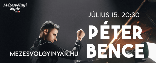 Mézesvölgyi Nyár 2023 - Péter Bence koncert
