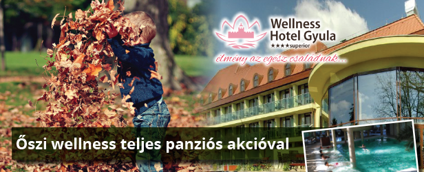 Gyulai wellness kikapcsolódás teljes panziós akcióval!