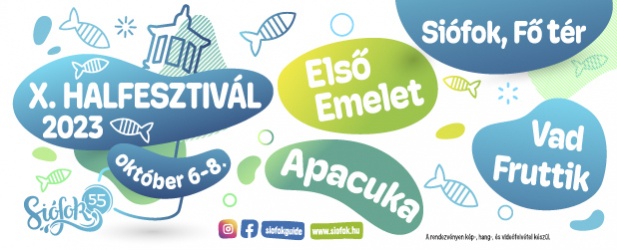Októberben újra vár mindenkit az ősz egyik legjobb gasztrofesztiválja, a siófoki Halfesztivál!