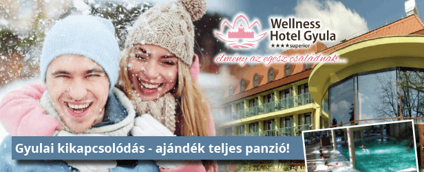 Gyulai téli wellness kikapcsolódás teljes panziós akcióval!