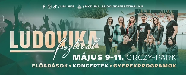 Az év egyik legnagyobb eseménye az NKE campusán a Ludovika Fesztivál!