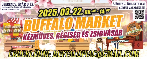 Buffalo Market - Kézműves és Régiségvásár + Zsibvásár