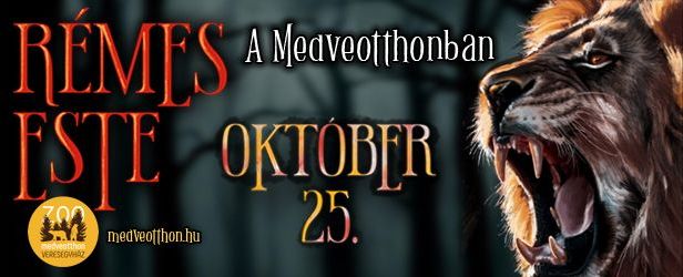 Halloween a Veresegyházi Medveotthonban 2025. október 25-én