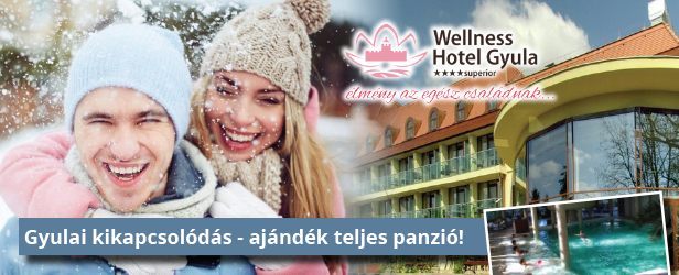 Gyulai wellness kikapcsolódás teljes panziós akcióval!