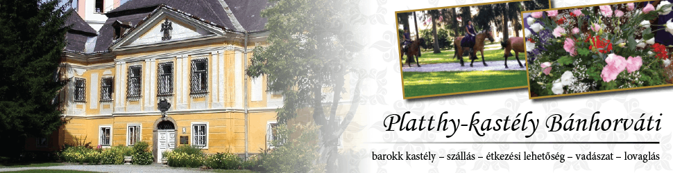 Bánhorváti Platthy-kastély - A romantika hozzánk jár!