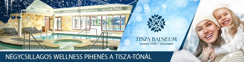 Tisza-tavi wellness pihenés - gazdag programkínálattal!