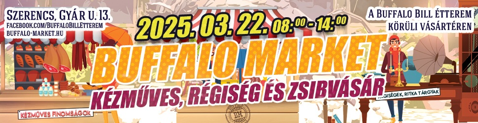 Buffalo Market - Kézműves és Régiségvásár + Zsibvásár