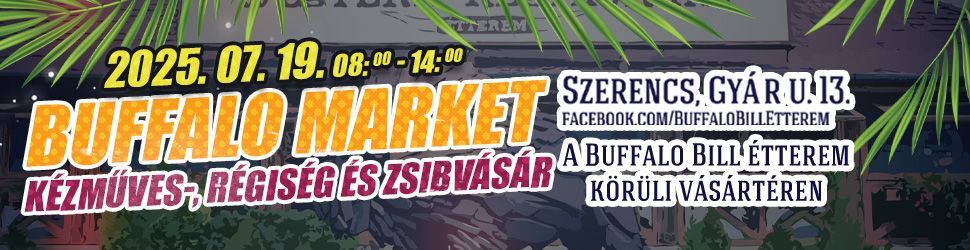 Buffalo Market - Kézműves és Régiségvásár + Zsibvásár