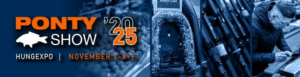 Pontyshow 2025. november 7-9. - Horgászkiállítás és Vásár Budapest, Hungexpo