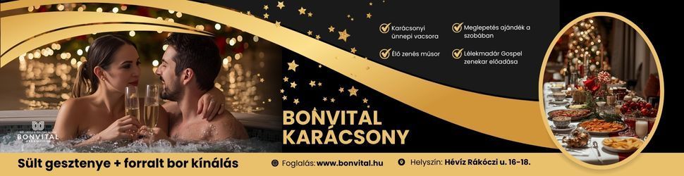 Karácsonyi wellness Hévíz - Bonvital felnőttbarát szálloda