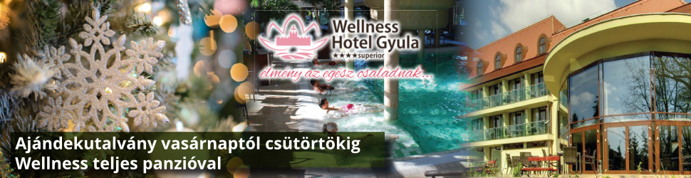 Karácsonyi Ajándékutalvány - Wellness Hotel Gyula