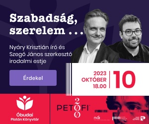 Szabadság, szerelem...Nyáry Krisztián - Szegő János irodalmi estje