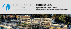 Yacht Hotel Siófok - 1000 m2-es panorámás wellness részleg