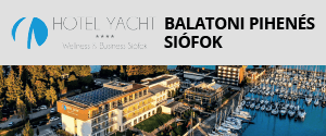 Yacht Hotel Siófok - 1000 m2-es panorámás wellness részleg