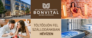 Felnőttbarát szálloda Hévízen: Bonvital Wellness & Gastro Hotel