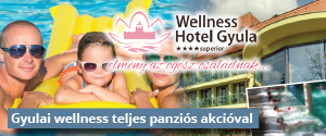 Gyulai wellness kikapcsolódás teljes panziós akcióval!