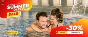 Summer sale Hévízen- 30% kedvezmény a Bonvitalban