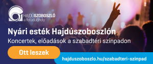 Nyári esti szabadtéri kulturális és zenei programok Hajdúszoboszlón