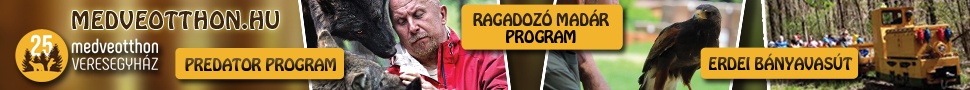 Veresegyházi Medveotthon látogatás egész évben