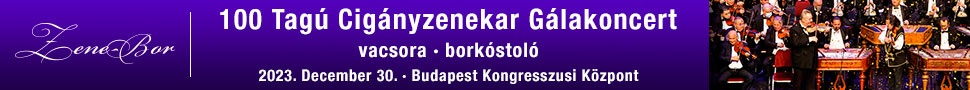 Idén is a ZENE-BOR ünnepén lesz a 100 Tagú Cigányzenekar Évadzáró Gála Koncertje Budapesten!