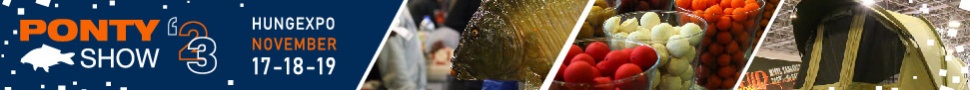 Pontyshow 2023. november 17-19. - Horgászkiállítás és Vásár Budapest, Hungexpo
