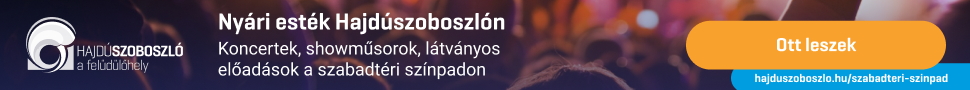 Nyári esti szabadtéri kulturális és zenei programok Hajdúszoboszlón
