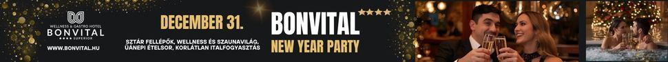 Szilveszter Hévízen a Bonvitalban ünnepi programokkal és wellnessel