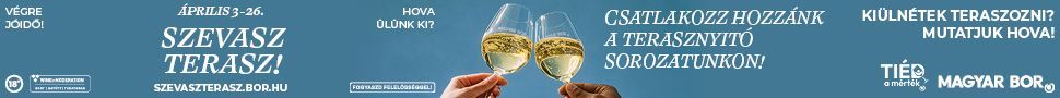 Szevasz Terasz! Kinyitnak a borteraszok!