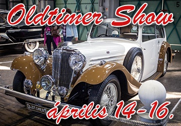 XVIII. Oldtimer Show 2023. április 14-16. Budapest
