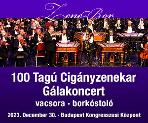 Idén is a ZENE-BOR ünnepén lesz a 100 Tagú Cigányzenekar Évadzáró Gála Koncertje Budapesten!