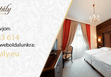 Kristály Imperial Hotel**** műemlékvédelem alatt álló épületegyüttes Tata központjában