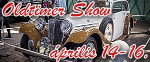 Jön az Oldtimer Show! Ez Közép- és Kelet-Európa egyik legnagyobb veteránjármű kiállítása.