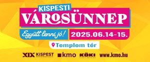 Újra Kispesti Városünnep!  Remek hangulatú családi program, sztárfellépők egész hada, kirakodóvásár, kulturált vendéglátás.